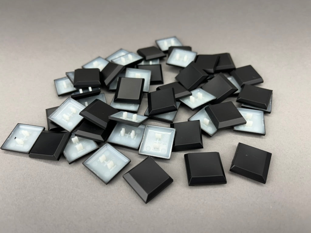 Flat Kailh Choc Blank Keycaps