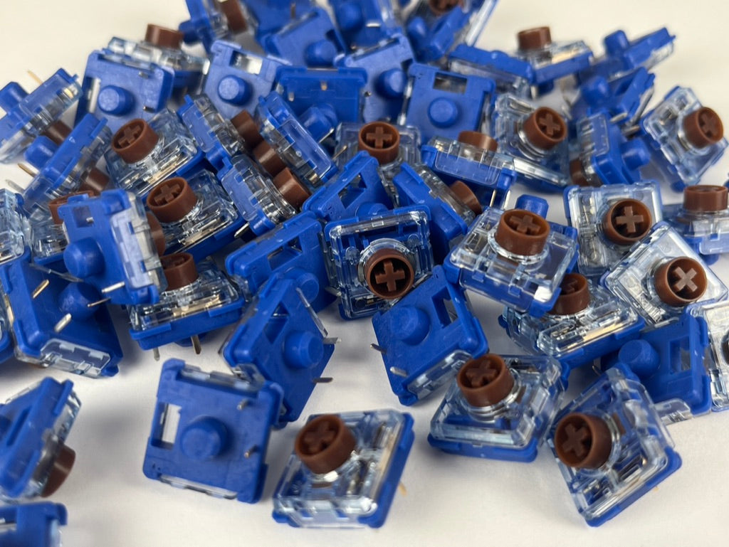 Kailh Choc V2 Silent Low-Profile Switches (MX Stem)